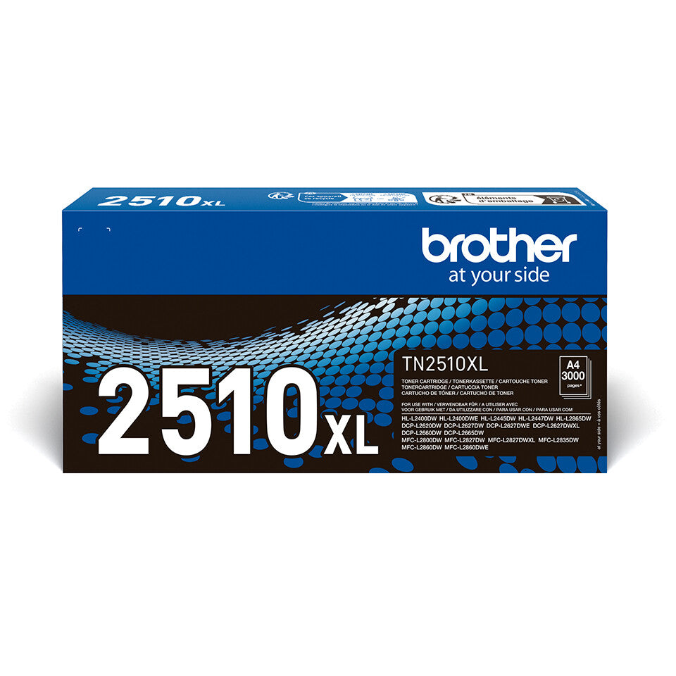Brother TN-2510XL Tonerkassett 1 styck Original Svart