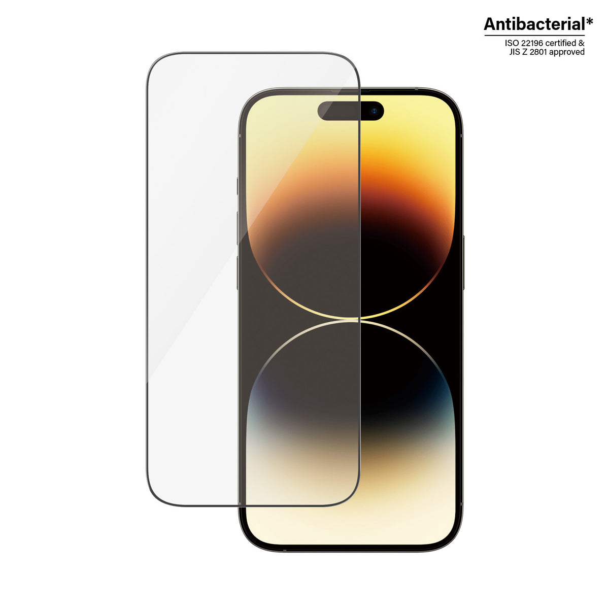PanzerGlass Ultra-Wide Fit Apple iPhone Genomskinligt skärmskydd 1 styck