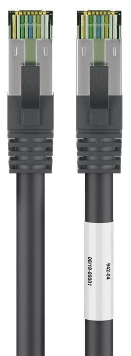 Goobay 66725 nätverkskablar Svart 7,5 m Cat8.1 S/FTP (S-STP)