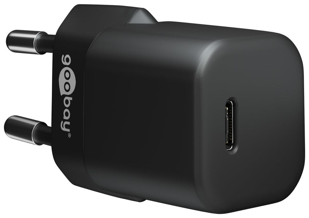 Goobay 59715 mobilladdare Smartphone, Surfplatta Svart AC Snabb laddning inomhus