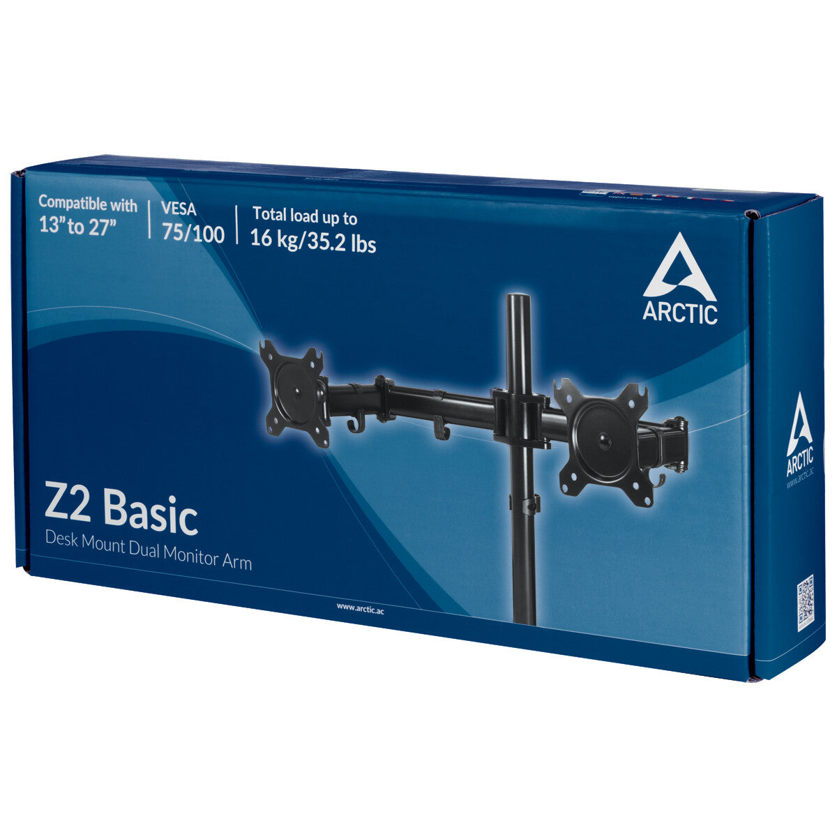 ARCTIC Z2 Basic 68,6 cm (27") Svart Bord