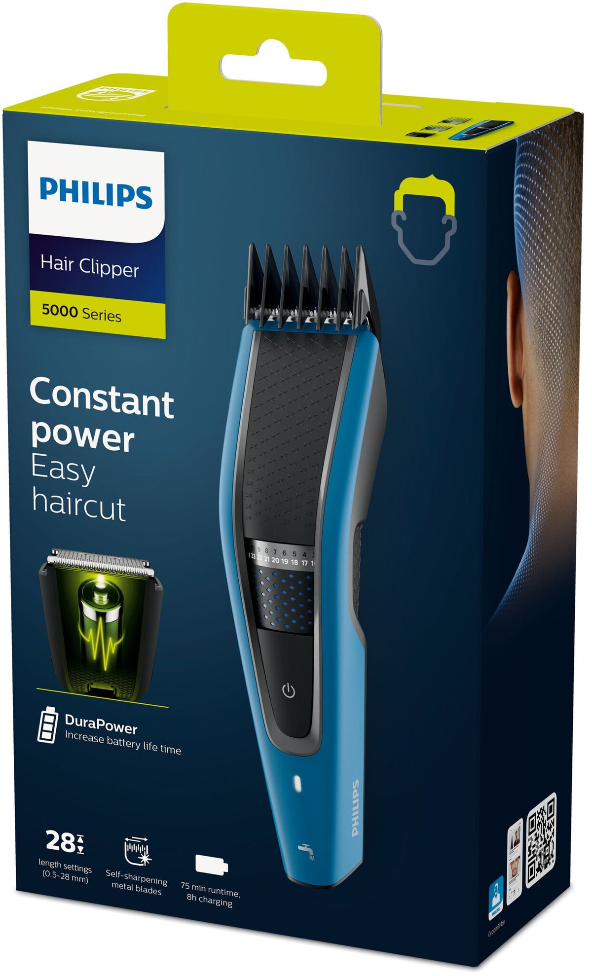 Philips 5000 series Hairclipper series 5000 HC5612/15 Tvättbar hårklippare