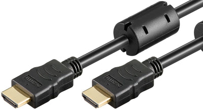 Goobay 61305 HDMI-kabel 15 m HDMI Typ A (standard) Svart