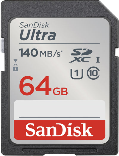 SanDisk Ultra 64 GB SDXC UHS-I Klass 10