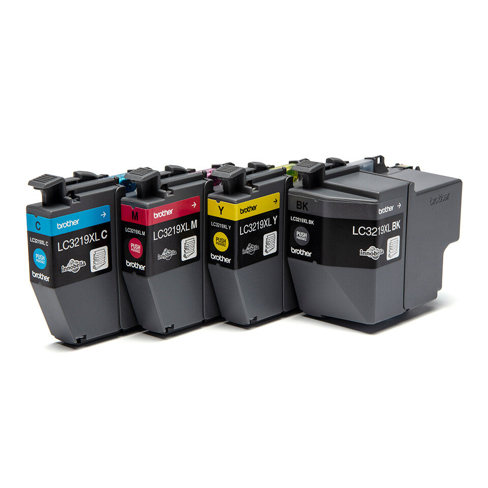 Brother LC3219XLVAL Tonerkassett 4 styck Original Svart, Cyan, Magenta, Gul
