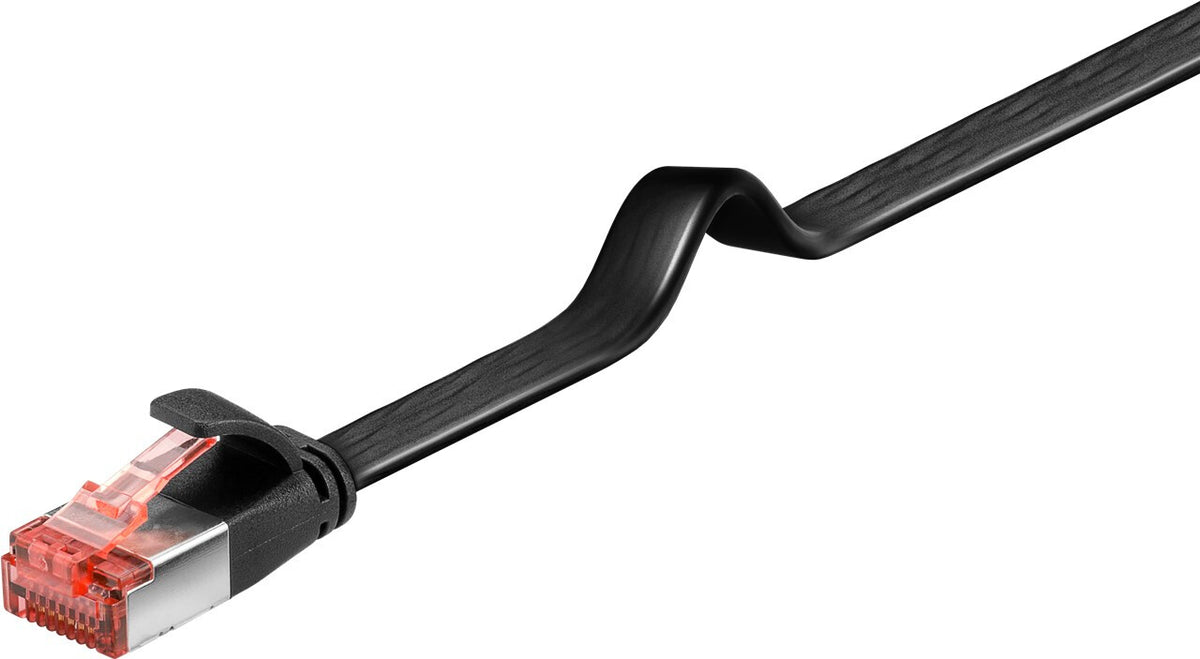Goobay 94235 nätverkskablar Svart 0,25 m Cat6 U/FTP (STP)