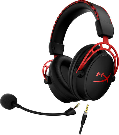 HyperX Cloud Alpha – gamingheadset (svart-rött)