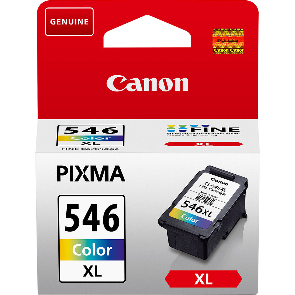 Canon PG-546XL bläckpatroner 1 styck Original Hög (XL) avkastning Cyan, Magenta, Gul