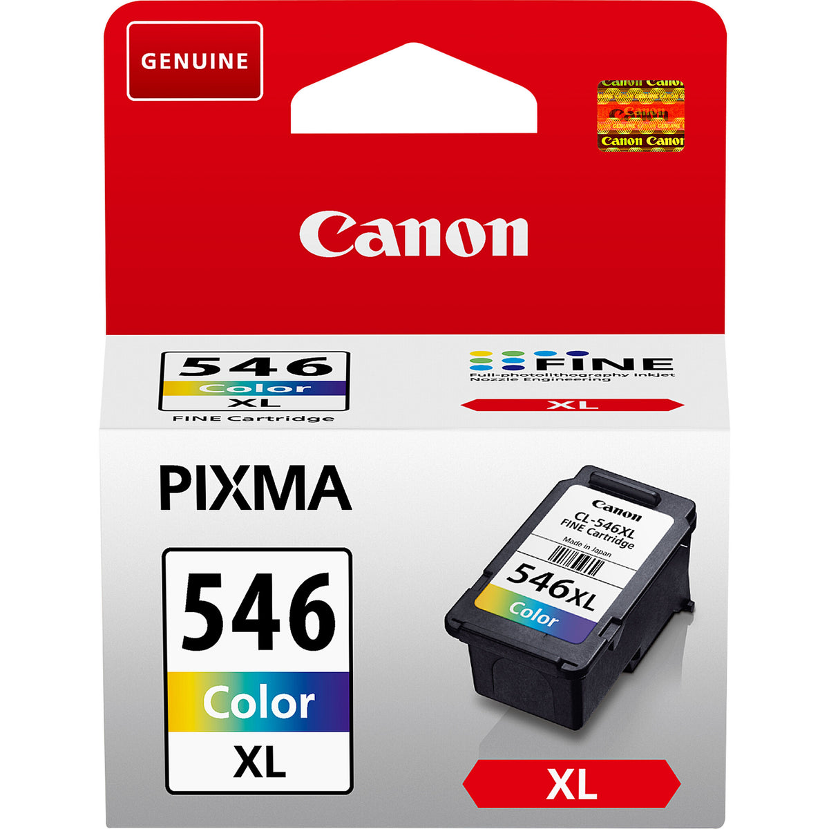 Canon PG-546XL bläckpatroner 1 styck Original Hög (XL) avkastning Cyan, Magenta, Gul