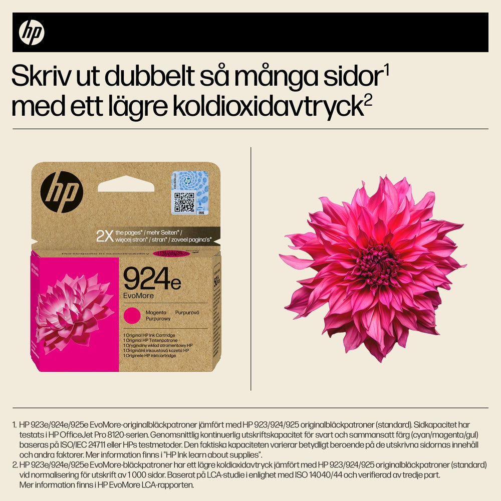 HP 924e EvoMore magenta originalbläckpatron