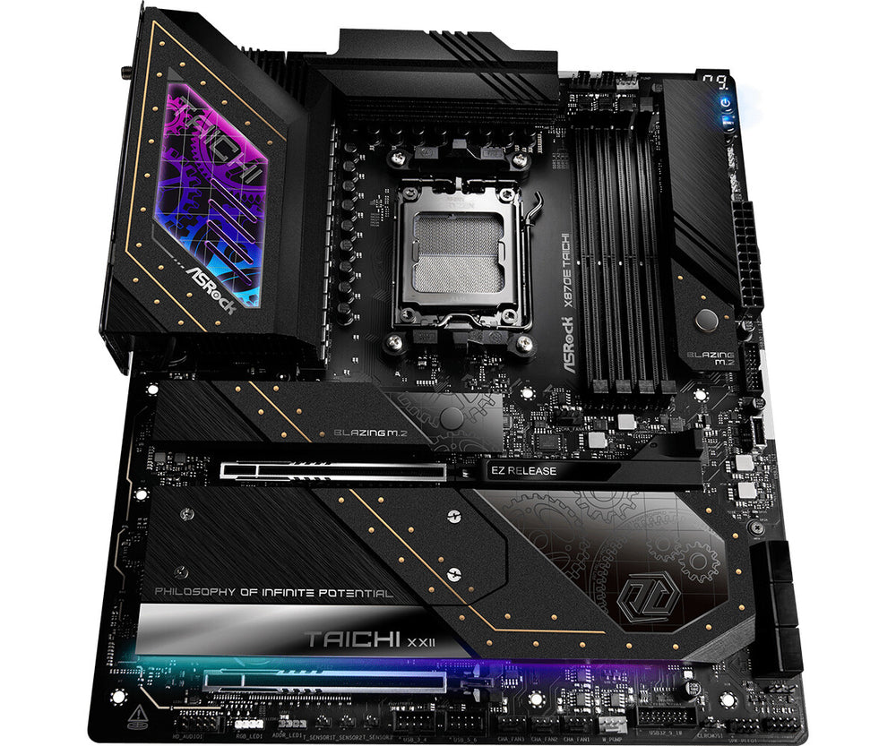 Asrock X870E Taichi AMD X870E AM5-sockel Utökad ATX