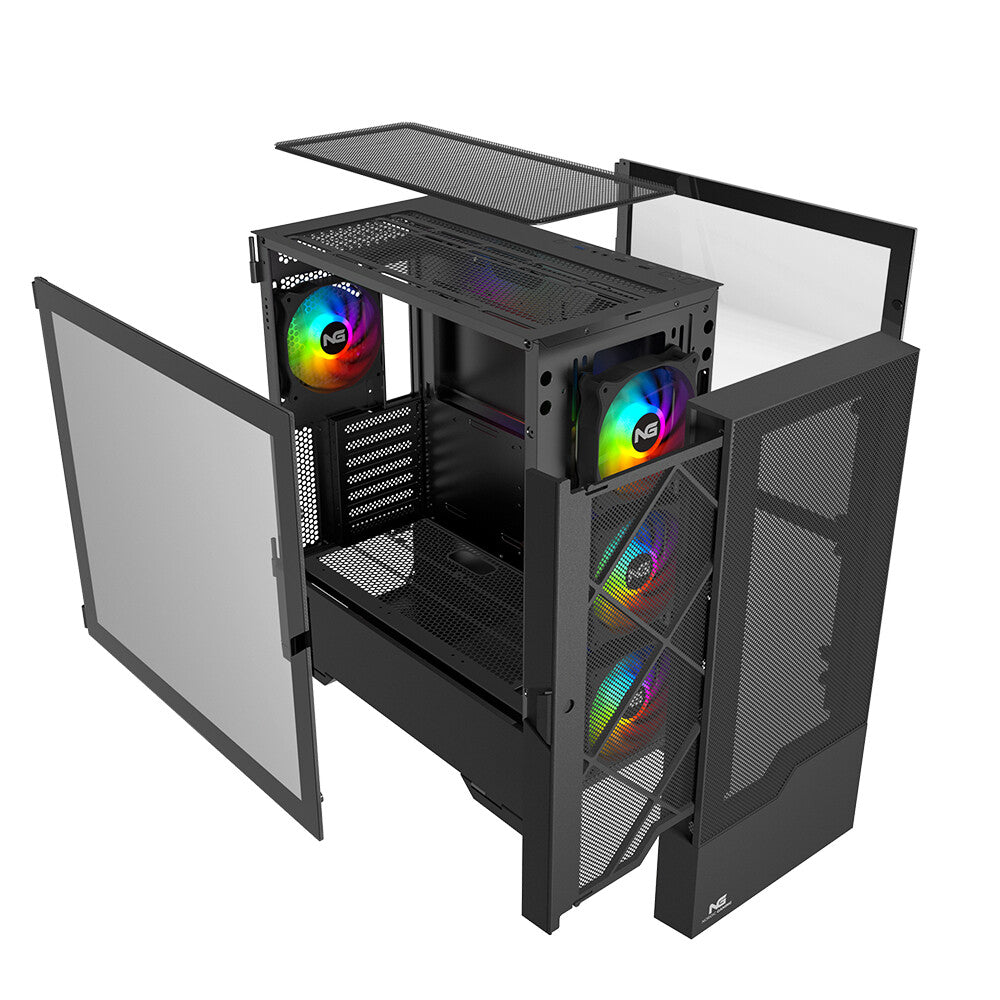 Nordic Gaming NGC-1167 datorväskor Tower Svart