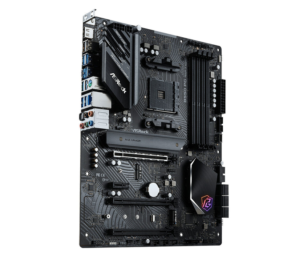 Asrock B550 PG Riptide AMD B550 Uttag AM4 ATX
