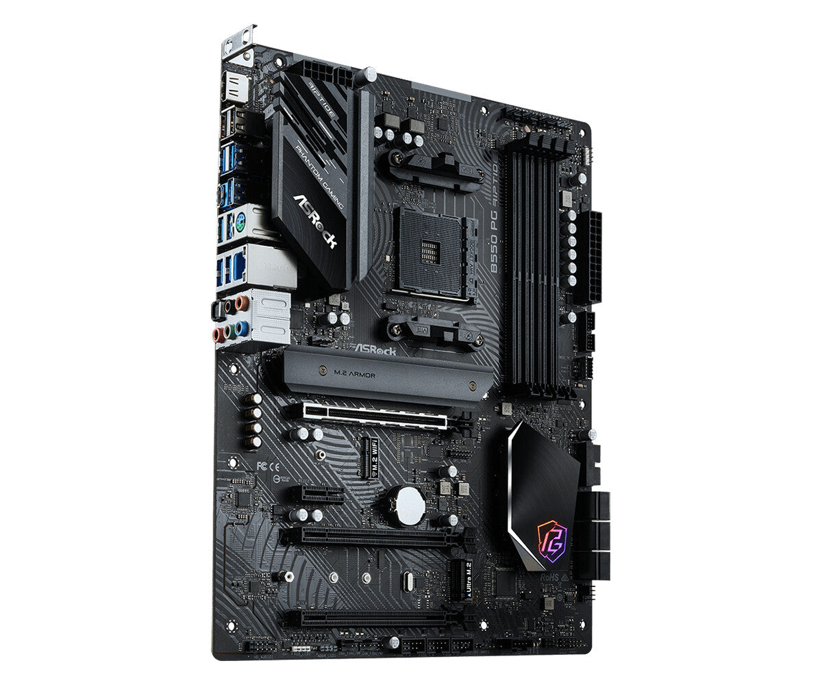 Asrock B550 PG Riptide AMD B550 Uttag AM4 ATX