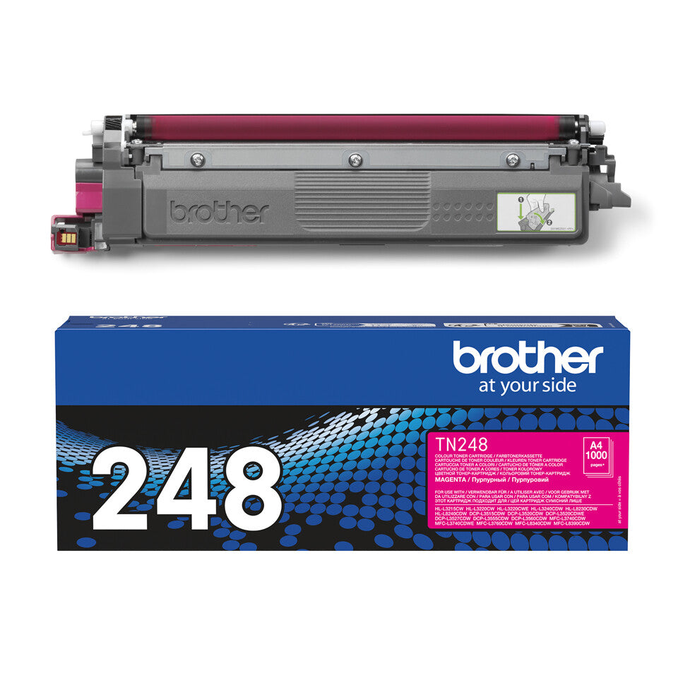 Brother TN-248M Tonerkassett 1 styck Original Magenta