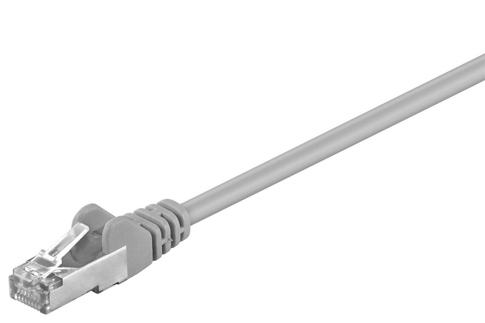 Goobay 68618 nätverkskablar Grå 0,25 m Cat5e F/UTP (FTP)
