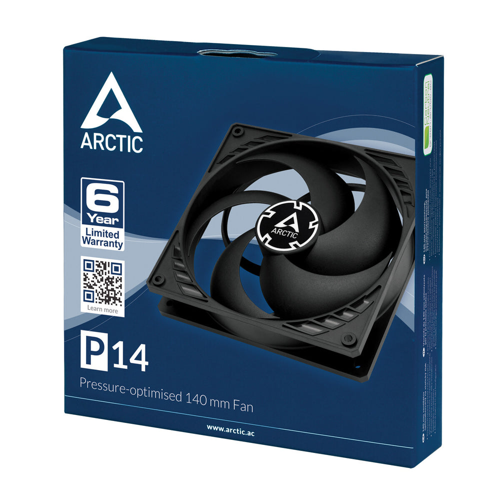ARCTIC P14 Datorväska Fan 14 cm Svart