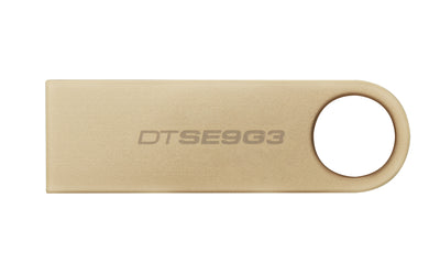 Kingston Technology DataTraveler SE9 G3 USB-sticka 64 GB USB Type-A 3.2 Gen 1 (3.1 Gen 1) Guld