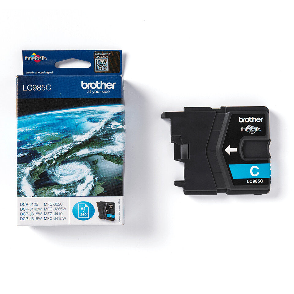 Brother LC985C bläckpatroner 1 styck Original Cyan