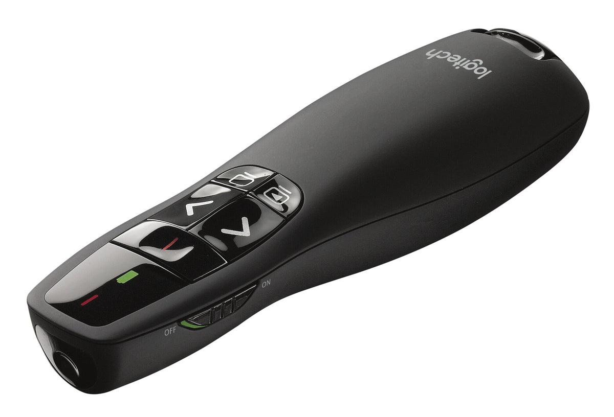 Logitech 910-001356 trådlösa presentatörer RF Svart