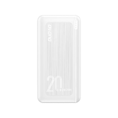 DUDAO powerbank 20000 mAh Power Delivery 20 W Quick Charge 3.0 2x USB / USB Type C white (K12PQ + white) Polymer Vit