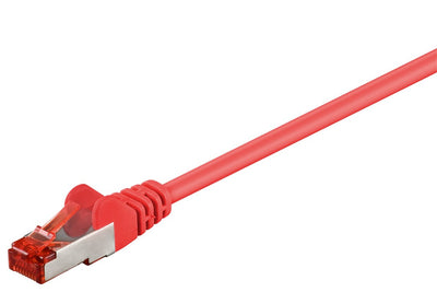 Goobay 92458 nätverkskablar Röd 0,15 m Cat6 S/FTP (S-STP)