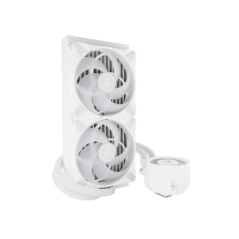 ARCTIC Liquid Freezer III 280 A-RGB Processor Allt-i-ett vätskekylare 14 cm Vit 1 styck