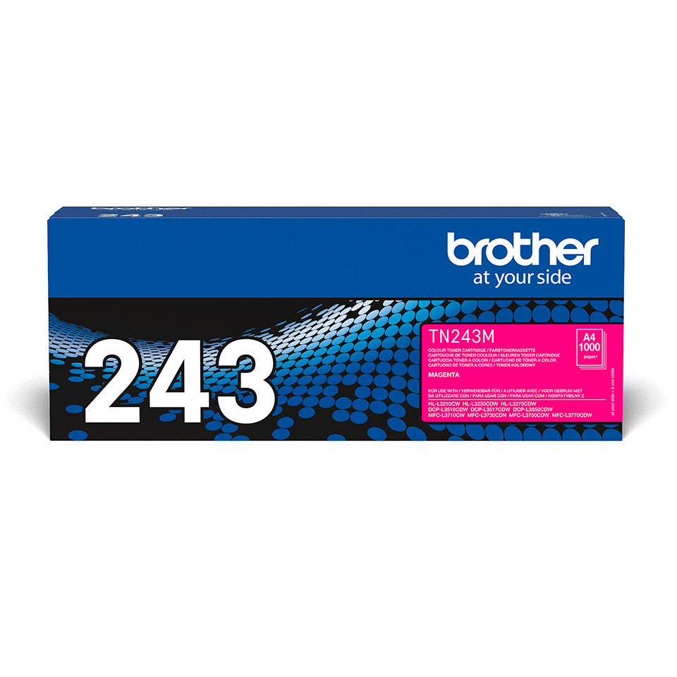 Brother TN-243M Tonerkassett 1 styck Original Magenta