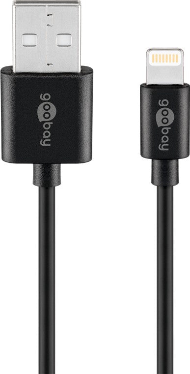 Goobay 63523 belysningskabel 1 m Svart