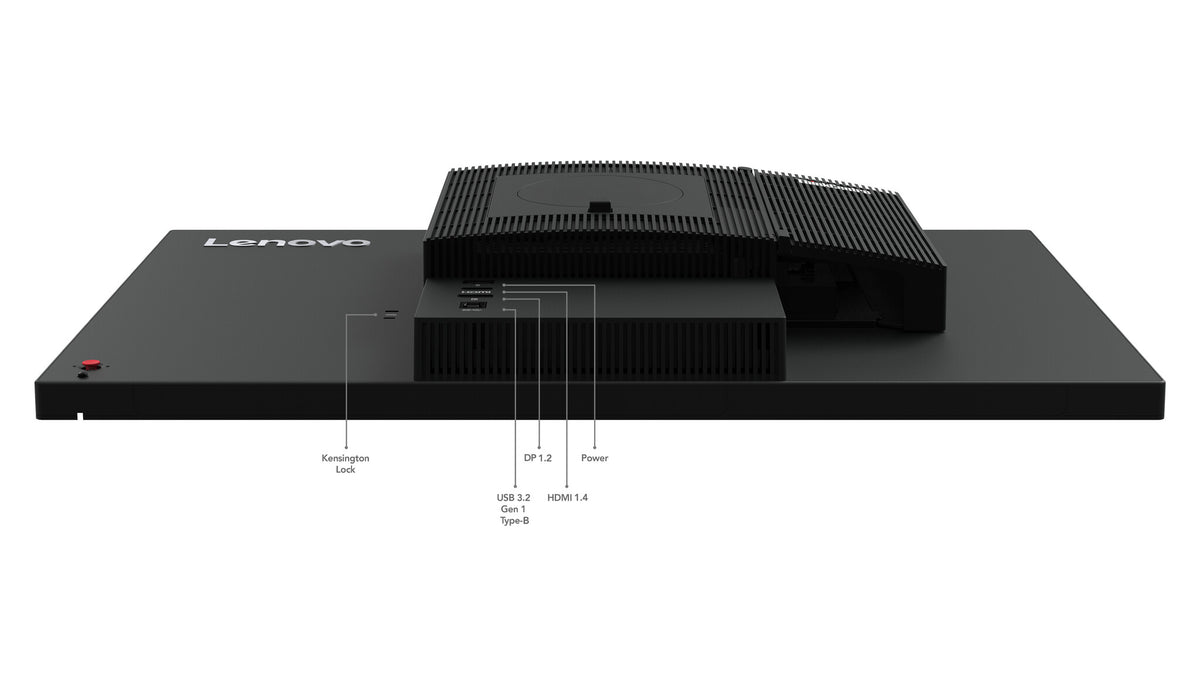Lenovo ThinkCentre Tiny-In-One 24 Gen 5 LED display 60,5 cm (23.8") 1920 x 1080 pixlar Full HD Pekskärm Svart