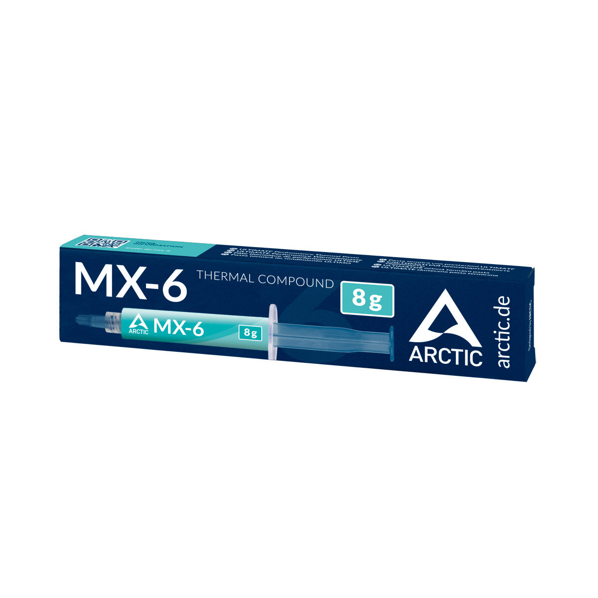 ARCTIC MX-6 kylflänsföreningar Termiskt fett 8 g