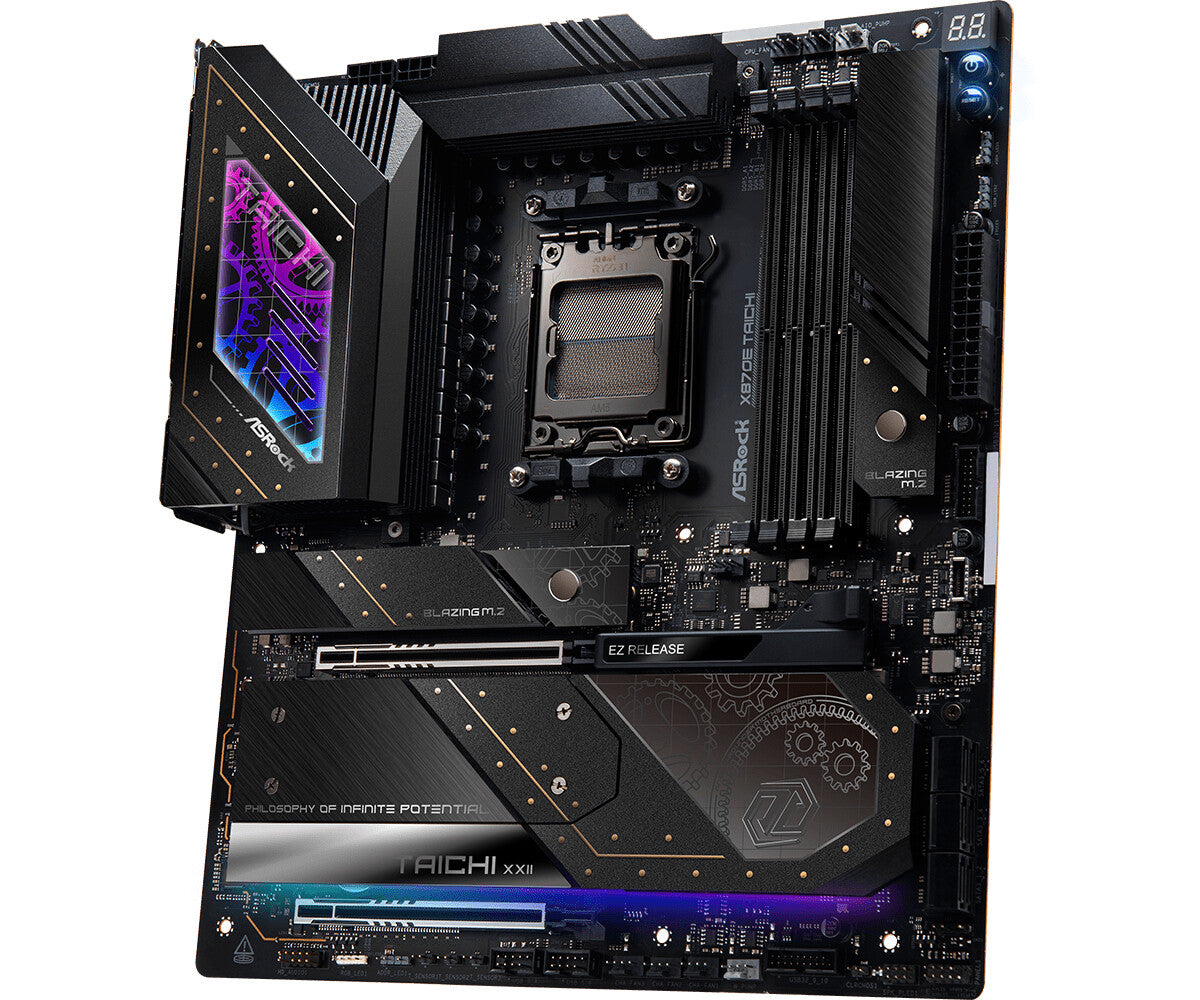 Asrock X870E Taichi AMD X870E AM5-sockel Utökad ATX