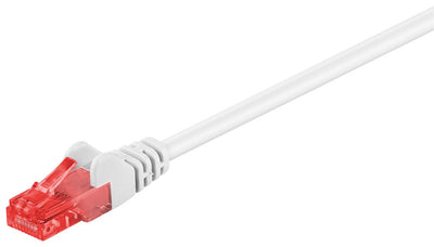 Goobay 95598 nätverkskablar Vit 1,5 m Cat6 U/UTP (UTP)