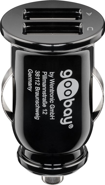 Goobay 58820 mobilladdare Universal Svart Cigarr tändare Snabb laddning inomhus