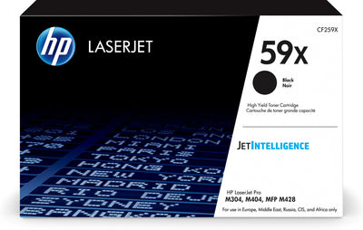 HP 59X svart original LaserJet-tonerkassett med hög kapacitet