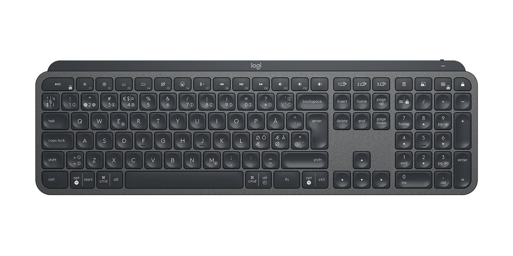Logitech 920-010249 tangentbord Kontor Bluetooth Nordic grafit