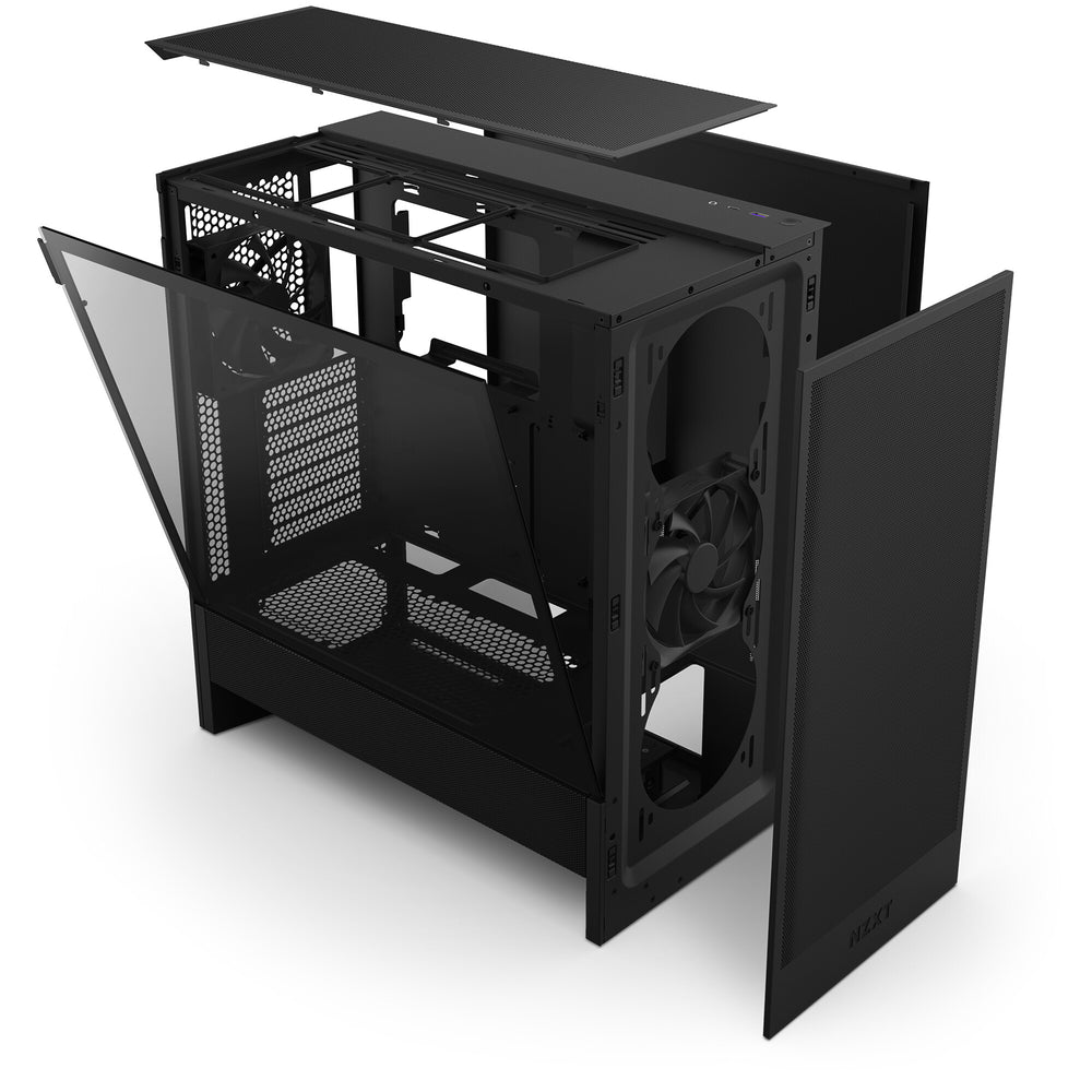 NZXT H5 Flow Midi Tower Svart