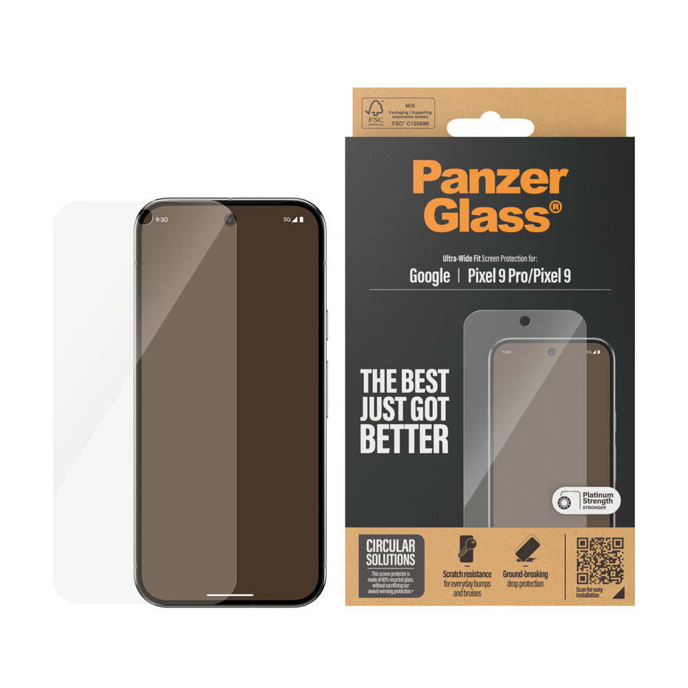 PanzerGlass 4787 skärm- och baksidesskydd till mobiltelefon Genomskinligt skärmskydd Google 1 styck