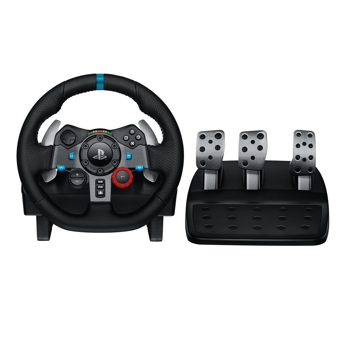 Logitech G G29 Driving Force Svart USB 2.0 Ratt + Pedaler Analog PC, PlayStation 4, PlayStation 5, Playstation 3