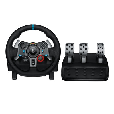 Logitech G G29 Driving Force Svart USB 2.0 Ratt + Pedaler Analog PC, PlayStation 4, PlayStation 5, Playstation 3