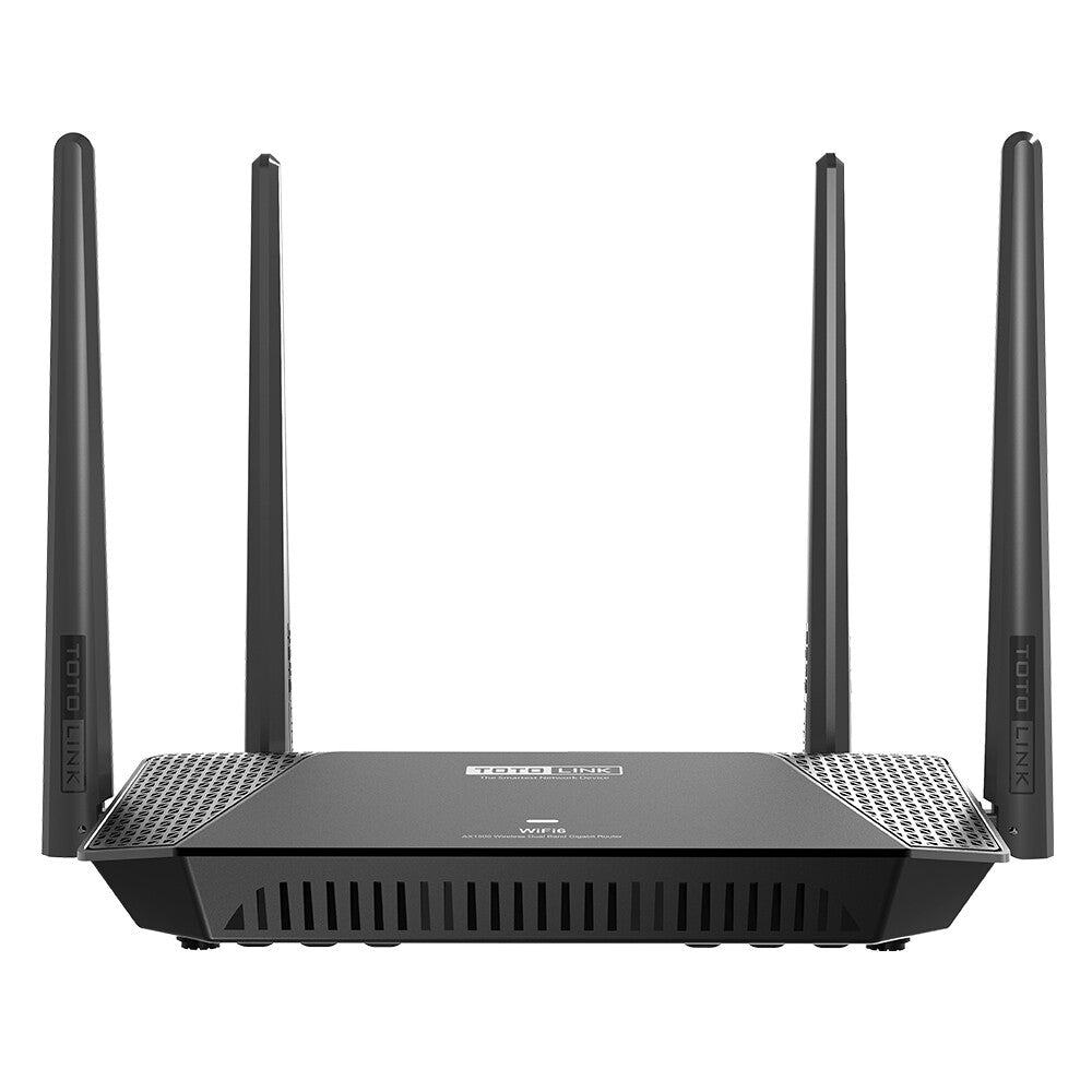 TOTOLINK X2000R trådlös router Gigabit Ethernet Dual-band (2,4 GHz / 5 GHz) Svart