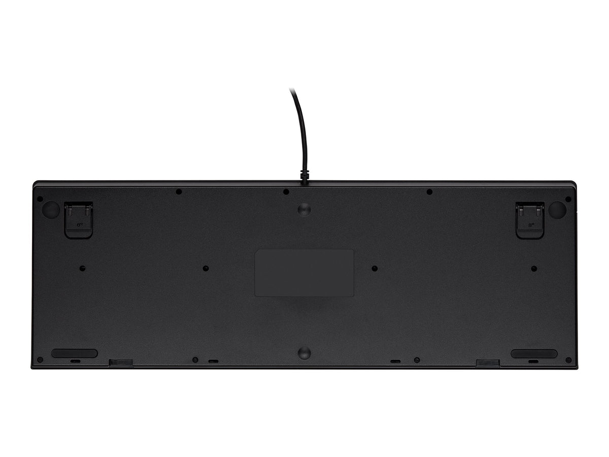 Corsair K55 RGB PRO Gamingtangentbord – Nordisk Layout, RGB (16,8M), Anti-Ghosting, USB, Handledsstöd (Svart)