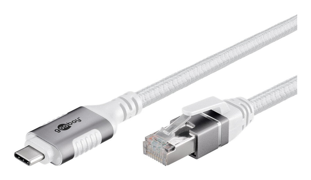 Goobay 74181 nätverkskablar Vit 15 m Cat6 F/UTP (FTP)