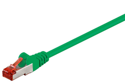 Goobay 68288 nätverkskablar Grön 0,5 m Cat6 S/FTP (S-STP)