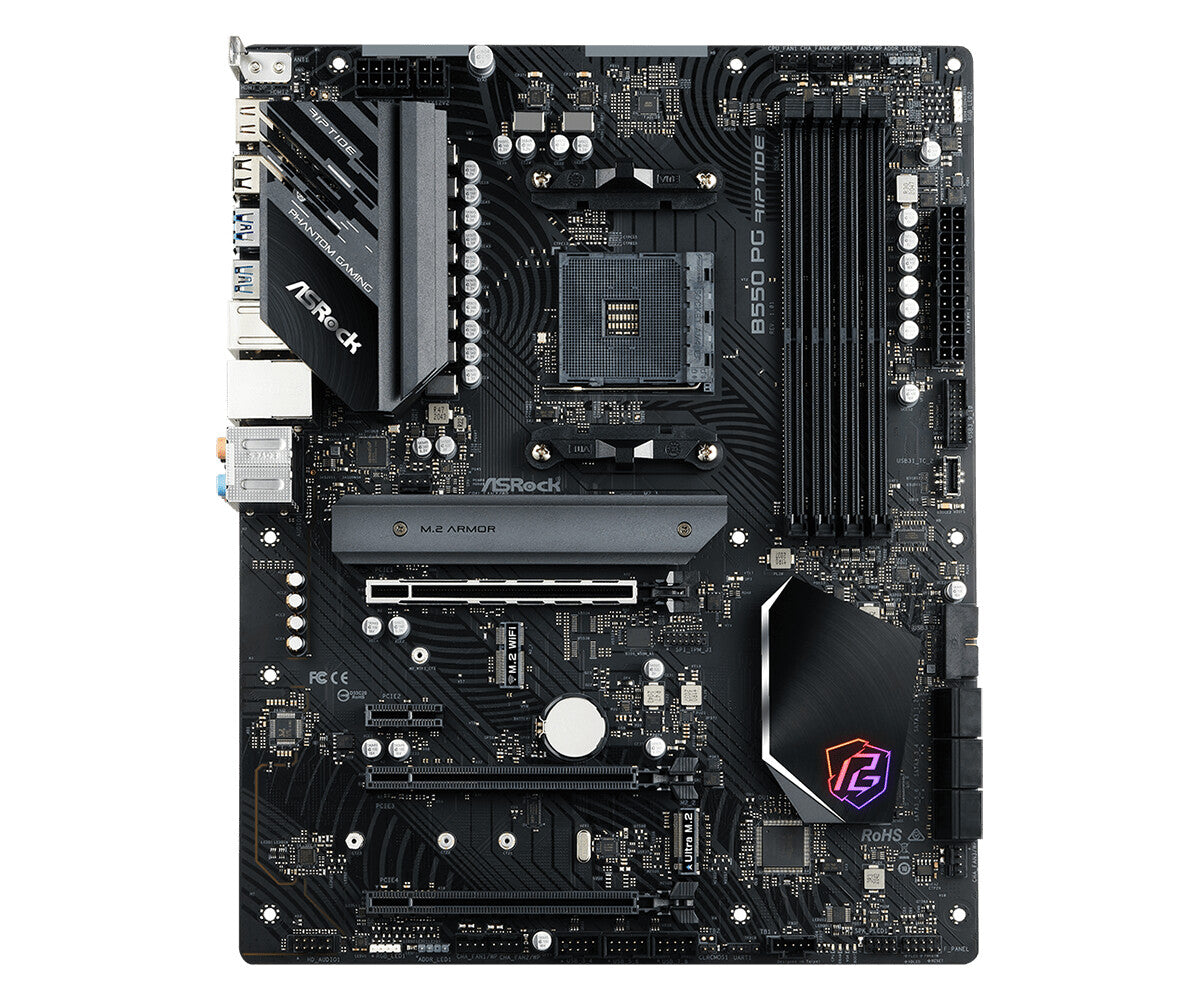 Asrock B550 PG Riptide AMD B550 Uttag AM4 ATX
