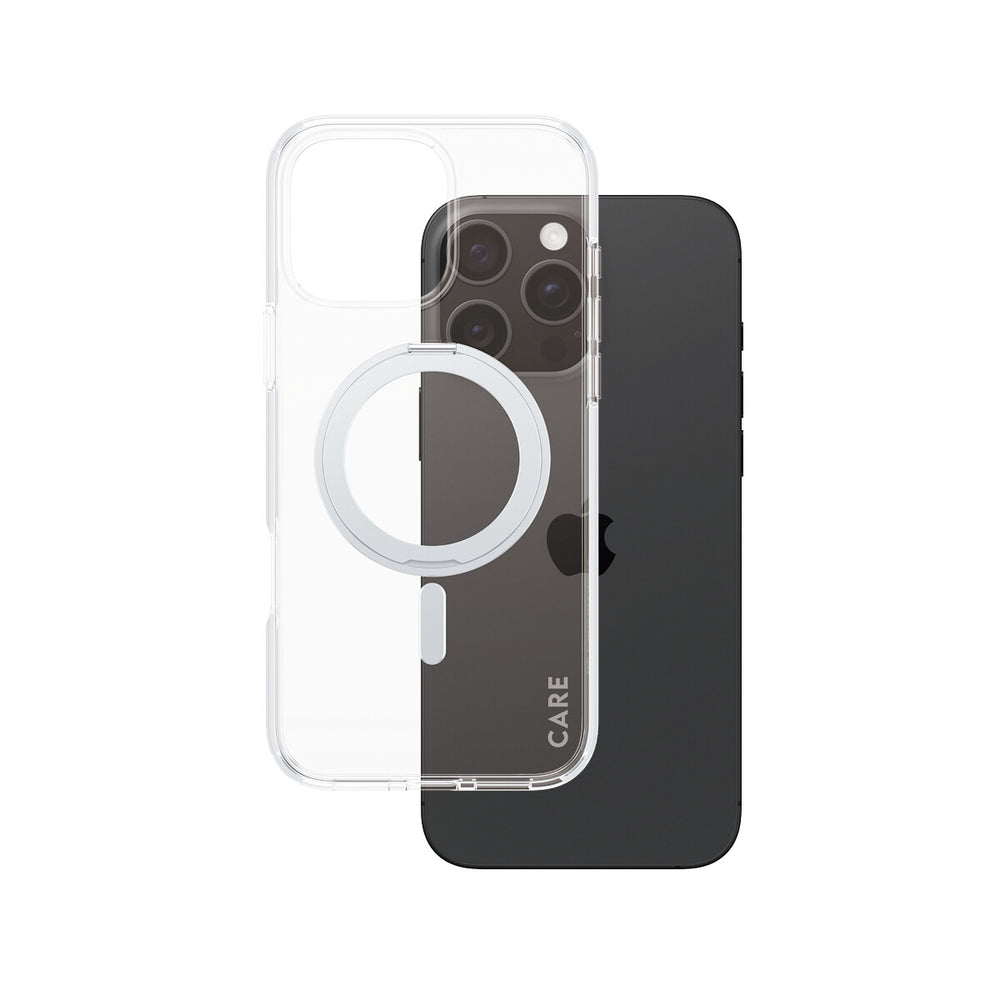PanzerGlass CARE by PG SLV Kick/MagS iPhone16P 6.9 mobiltelefonfodral Omslag Transparent