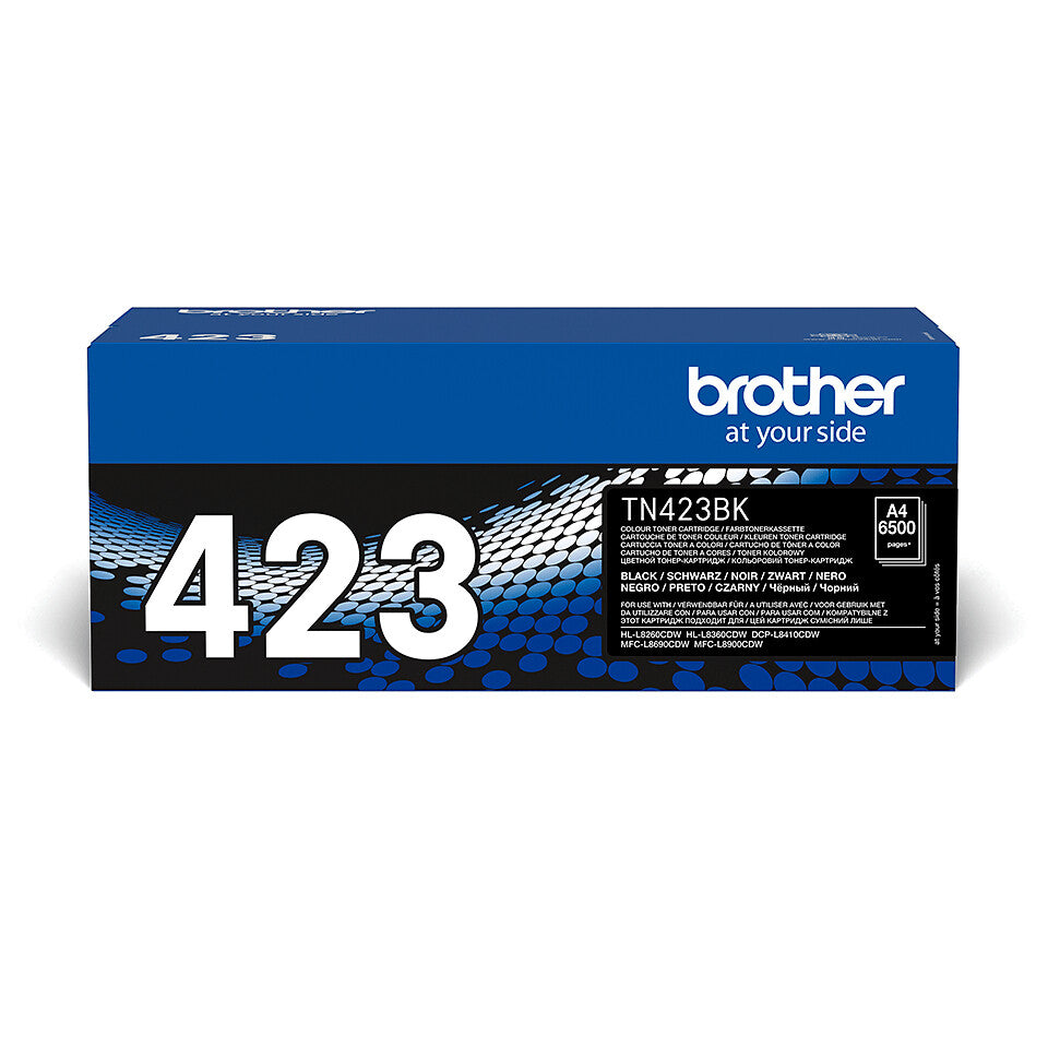 Brother TN-423BK Tonerkassett 1 styck Original Svart