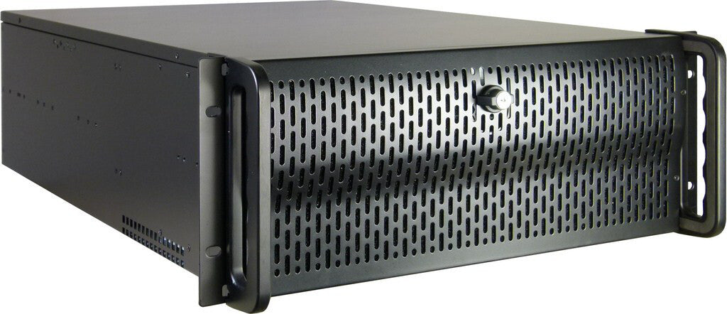 Inter-Tech IPC 4U-4129L Ställning Metallisk, Silver