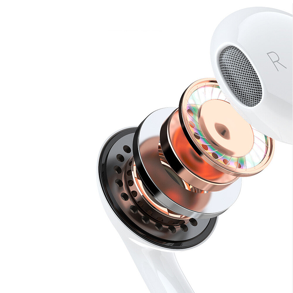 DUDAO X14PROL hörlur och headset Kabel I öra Samtal/musik Vit