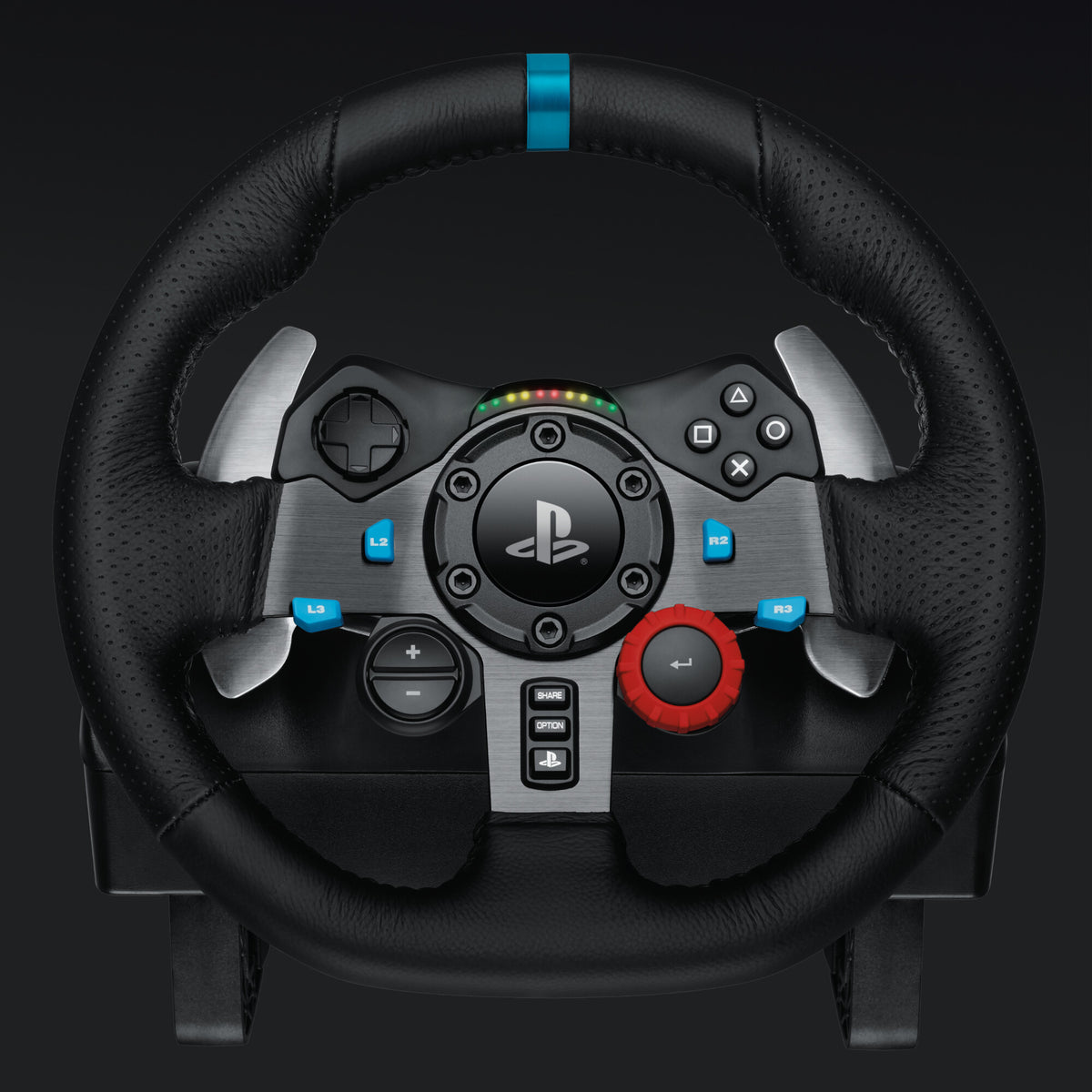Logitech G G29 Driving Force Svart USB 2.0 Ratt + Pedaler Analog PC, PlayStation 4, PlayStation 5, Playstation 3